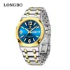 Relógio Masculino Longbo/Longbo 2025 Transfronteiriço À Prova d'Água Casual Transmissão ao Vivo Fábrica Direta Relógio de Quartzo 83892
