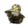 Novo Chapéu Camuflado, Chapéu de Verão, Chapéu de Sol, Chapéu de Trabalho, Chapéu de Ciclismo, Chapéu de Sol para Pesca, Chapéu de Pesca para Exterior, Protetor Facial