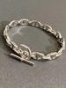 Pulseira de Prata Esterlina Nariz de Porco Totalmente cravejada sem cravejado banhada a ouro rosa platina versátil moda fivela ot pulseira casal homens e mulheres