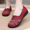 Zapatos de Tela de Pekín Antiguo Nuevos de Primavera y Verano 2025 Zapatos para Mamás de Mediana Edad y Mayores Ligeros y Cómodos Zapatos de Leche Slip-on para Mujer