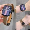 Iwatchs9 Borde Delgado Hebilla Magnética de Cuero Correa para Apple Watch Correa S10 Apple Watch87