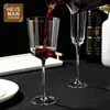 En Stock Envío Directo Copas Altas Románticas Estilo Francés para Champaña, Vasos para Whisky Específicos para Bares, Copas de Vino Tinto de Alta Apariencia con Prisma
