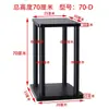 Soportes para Altavoces Base para Altavoces de Escritorio Soporte de Sonido Pies Púas Almohadillas Estante de Aislamiento de Vibraciones Soportes de Piso Audio