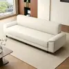 Sofá pequeño de cuero resistente a los arañazos de gato para salas de estar, apartamentos, propiedades de alquiler, salas de juegos y áreas de recepción de oficinas