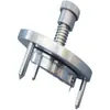 Amostrador de Pressão de Borda, Fixador Adesivo para Amostragem de Pressão em Anel, Placa de Pressão em Anel, Amostrador de Pressão Plana, Acessórios para Máquina de Teste de Resistência ao Rasgo