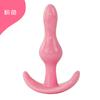 Plug Anal Super Grande Plug Anal Sexy Conjunto de Três Peças Plug Anal com Bolas Puxadoras Material TPE Venda Direta da Fábrica Comércio Exterior