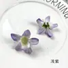 Flores de Jacinto Simuladas Cabezas DIY Tela de Seda Espuela de Caballero Flores Falsas Decoración de Salón de Bodas Diferencia de Precio Ropa Prendas de Vestir Sombrero Paquete de Materiales