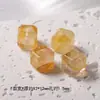 Azúcar de cristal blanco en cubos, joyería hecha a mano para manualidades, cuentas cuadradas de cristal natural, accesorios para manualidades, cristal de fresa, cubo de azúcar de ágata Yanyuan
