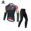 Maillot de Ciclismo Xintown Traje Largo Pantera Negra Nuevo Traje Largo de Verano Traje de Carrera Traje Traje de Bicicleta Hombres