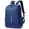 Mochila de Negocios para Hombre con Doble Correa, Modelo Nuevo 2026, para Viajes, Ocio y Uso de Laptop, Color Negro y Gris, Bolso Escolar para Estudiantes