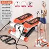 Escada Ergométrica Hidráulica Silenciosa Uso Doméstico Pequena Máquina de Caminhada Emagrecimento de Pernas Máquina de Pedais de Escalada Equipamento de Fitness Esportivo Indoor