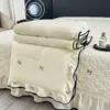Novo Estilo Primavera e Verão 2026 Colcha de Verão em Seda Lavada, Colcha de Resfriamento de Verão, Colcha de Ar Condicionado, Conjunto de Cama de Quatro Peças
