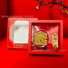 Pegatinas para Teléfono de Oro Puro 999 Año Nuevo de la Oveja, Pegatinas Doradas Lindas y Atractoras de Riqueza con Adhesivo Posterior, Personalizables para Transmisiones en Vivo, Al por Mayor