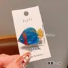 Mini Presilhas de Cabelo Acrílicas Fofas - Série Oceano Dopamina Criativas Pequenos Peixes e Conchas Presilhas de Cabelo
