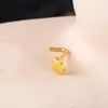 Moda Joker Nuevo Anillo de Nariz de 7 Barras Mariposa Luna Aro de Nariz Aro de Cartílago de Oreja Acero Inoxidable Barra en L Perforación de Nariz de Moda