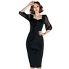 Moda Feminina 2026 Primavera e Outono Novo Estilo Coreano Elegante Justo Profissional Senhora Preto Casaco de Comprimento Médio