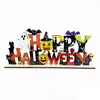 Amazon Verano Halloween Playa Calavera Calabaza Murciélago Horror Adorno de Madera S