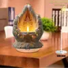 Novo produto: Vela na Palma da Mão, Ornamento Acrílico 2D, Ornamento Giratório 360 Graus, Brinquedo Anti-Estresse Presente