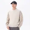 Chaleco de punto estilo retro con cuello Henley para hombre, nueva colección otoño/invierno 2026, suéter sin mangas de alta gama y moderno para usar en capas