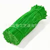 Palitos Trenzados Encriptados de Moda Tallos de Chenilla Macarrón Flores Hechas a Mano Kit de Materiales DIY Venta al por Mayor de Fábrica