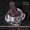 Azúcar Polvo de Diamante Triturado Estilo Francés Arena Movediza Brillo para Uñas Artículo Popular de Celebridad de Internet Blanco Versátil Súper Brillante Finas Decoraciones para Uñas