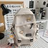 Mochila Feminina Estilo K Harajuku Ulzzang Estudante do Ensino Médio Mochila Versátil Estudante do Ensino Fundamental Mochila Grande Capacidade Estilo Ins