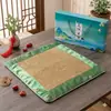 Esterilla de Verano de Ratán para el Hogar Cojín de Moxibustión Esterilla Refrigerante de Artemisa Manta Moxa Oficina Moxibustión Coche Cojín Transpirable para Asiento Almohadilla para Asiento