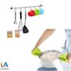 Guantes de Silicona para Microondas y Horno, Aislamiento Térmico, Resistentes a Altas Temperaturas, Mango para Freidora de Aire, Accesorios para Freidora de Aire