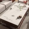 Novo tapete de mesa de centro estilo chinês Toalha de mesa à prova de óleo, à prova d'água, lavável, tapete de mesa, isolamento térmico doméstico, resistente a altas temperaturas, tapete de proteção para mesa