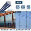 Película de aislamiento solar al por mayor de fábrica, espejo unidireccional, película arquitectónica plateada, parasol para ventanas, película para vidrio de invernadero