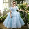 Traje de Presentación de Piano para Niña Falda Dulce de Malla 2026 Nuevo Vestido de Princesa Esponjoso de Alta Gama para Niños