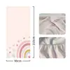 Temu Amazon Xiyin Suministro Exclusivo Transfronterizo de Funda Decorativa de Puerta de Habitación Elástica de una Pieza, Funda de Puerta Estilo Arcoíris Fácil de Instalar