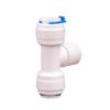 Conector Rápido em T Positivo de 3 Pontos Shangguo Conector Rápido para Purificador de Água Instalação Rápida Purificador de Água