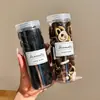 Ligas para el pelo de toalla de alta elasticidad para niños, gomas elásticas pequeñas para niñas, ligas de colores para bebés, anillos para el pulgar, cuerdas para el pelo