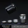 Juego de Té de Viaje Zisha Hanmei Taza Rápida Portátil Tetera Seis Tazas Juego de Té Portátil para Uso en Exteriores