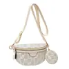 Bolsa da moda feminina 2025 nova moda estilo ocidental carta bolsa de peito casual all-match bolsa de ombro crossbody bolsa pequena