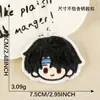 Chaveiros populares de pelúcia bordados de personagens de anime 2D mais vendidos, pingentes e acessórios para decoração de mochilas estudantis