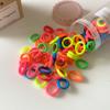 Color alta elasticidad no lastima el cabello del bebé anillo para el cabello básico para niñas cuerda para el cabello para cabeza pequeña anillo de toalla para pulgar para niños