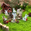 Decoração de Natal de Novo Produto Transfronteiriça: Enfeite Pendente Coelho de Palha, Arranjo de Jardim, Adereço de Fotografia, Pequeno Animal