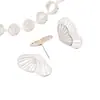 Pendientes de Mariposa Hueca para Mujer Nicho Diseño Único Retro Extraíbles Moda Elegante Simple Pendientes de Viento Frío para Mujer