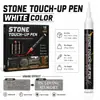 Pluma de retoque para lápida impermeable y resistente a altas temperaturas, pluma de reparación y coloración para lápida, marcador de gran capacidad que no se desvanece al por mayor