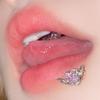 5 colores, alas de murciélago, diamante, alta sensibilidad, especias, dulce, fresco, titanio, acero, uña para labio, uña para hueso de la oreja, perforación europea y americana, accesorios Yiwu