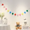 Estilo Ins Globo Banderín de Tirar Flor de Globo Fiesta de Cumpleaños Lugar de Boda Decoración Banderines de Papel Decorativos Venta al por Mayor
