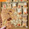Bolo de Biscoito Shortbread de Coco e Nozes com Castanhas de Caju e Amêndoas Secas, Biscoito Snack Popular