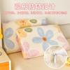 Fundas de almohada de látex de terciopelo de leche, un par de fundas de almohada de franela color coral para niños 40X60 Fundas protectoras para almohadas viscoelásticas
