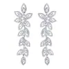Estilo coreano estilo coreano aretes para mujer peonía platino frescos aretes de temperamento pastoral fabricantes coreanos aretes al por mayor