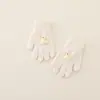Guantes infantiles de dibujos animados, cómodos para niños de 3 a 8 años, guantes infantiles de punto cálidos y resistentes al frío, a prueba de viento para exteriores, con dedos separados