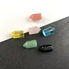Processamento e Personalização Cristal Mais Vendido da Amazon Coluna Hexagonal Pequena de Ponta Única 6*12 Cristal Rosa Pedra Solta Joia