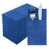 Caja Completa de Papel de Color Libre de Polvo de 33*40 Paquetes de Cubiertos de Hotel con Servilletas, Paquetes de Cubiertos Desechables con Servilletas para Restaurantes Occidentales