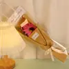 8 de Março Festival da Deusa das Mulheres Dia das Mães Simulação Buquê de Sabonetes Girassol Caixa de Presente de Mão com Flores Combinadas para Presente